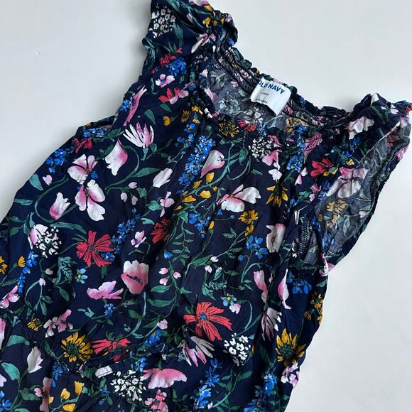 Old Navy Smocked Flutter-Sleeve Jumpsuit - Picture 4 of 5